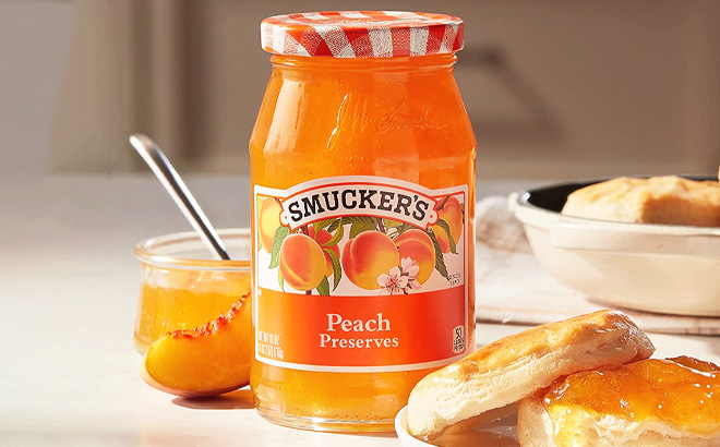 Smuckers Peach Preserves