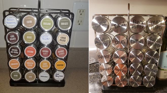 Spice Organizer Rack