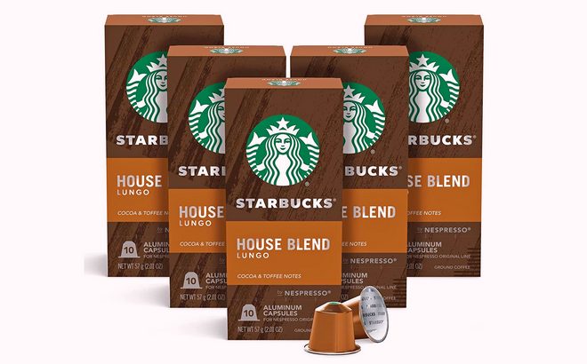 Starbucks by Nespresso Medium Roast Breakfast Blend Coffee Starbucks by Nespresso Medium Roast Breakfast Blend Coffee