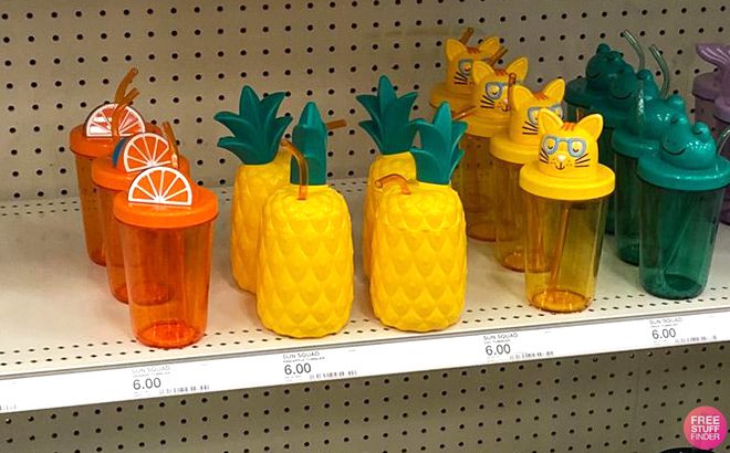 Plastic Figural Pineapple Beverage Dispenser - Sun Squad