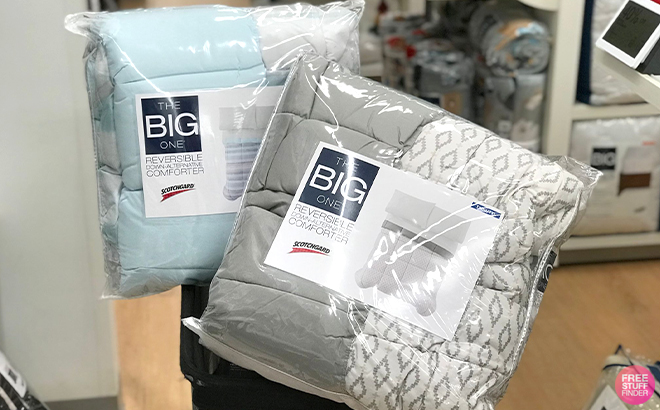 The Big One Down Alternative Reversible Comforters on a Kohls Cart