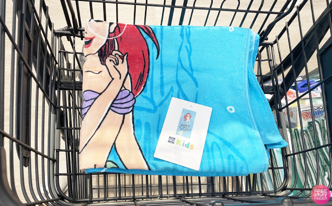 The Big One Kids Beach Towel in Cart