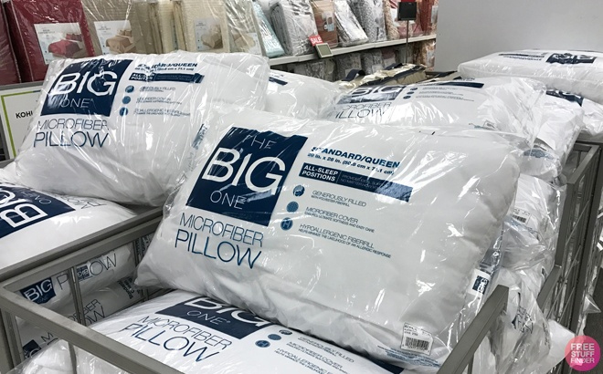 The Big One Microfiber Standard or Queen Pillows at Kohls