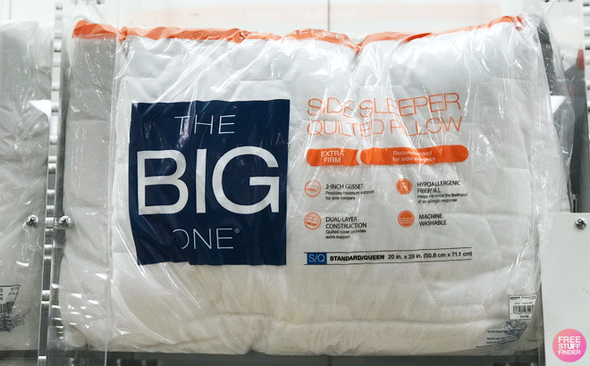 The Big One Quilted Side Sleeper Bed Pillow 1