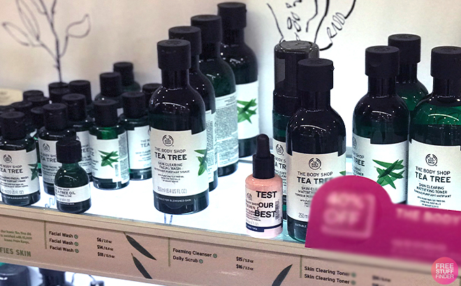 The Body Shop Clean Gleam Tea Tree Skincare Gift Set