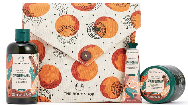 The Body Shop Orange 3 Piece Gift Set