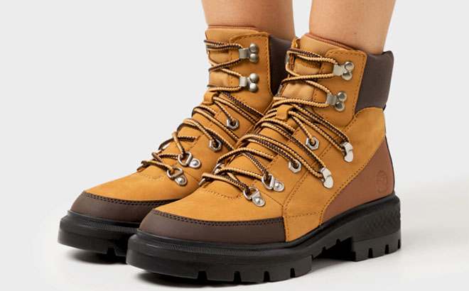 Timberland Womens Cortina Valley Leather Boots