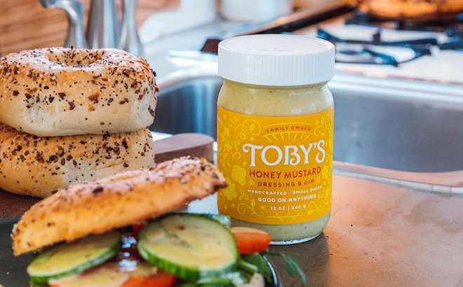 Tobys Honey Mustard Jar