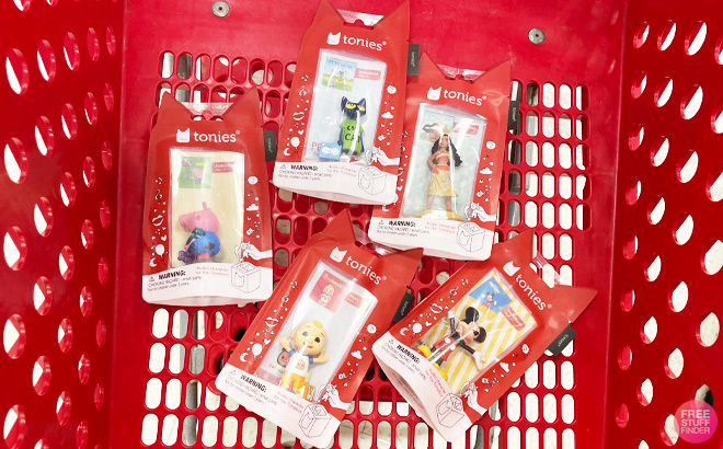 Tonies Audio Play Figurines in Target Cart