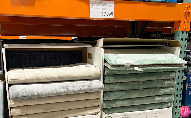 Town And Country Memory Foam Bath Rug at Costco