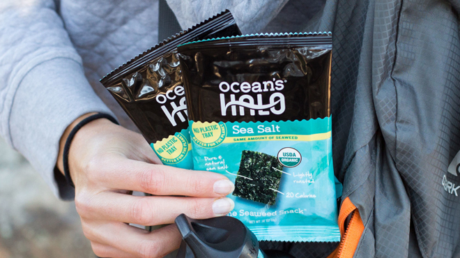 Two Organic Trayless Seaweed Snacks