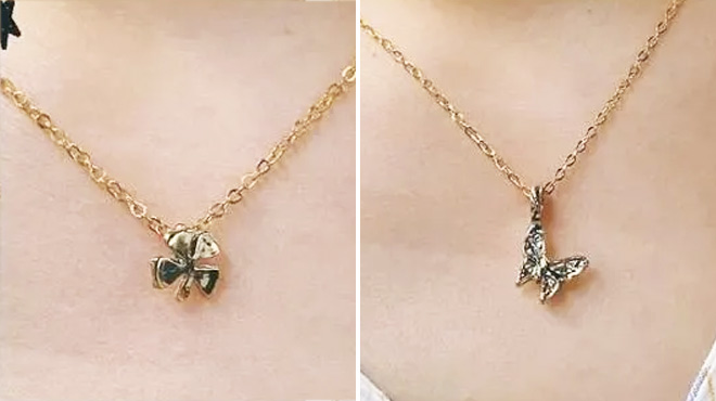 Two Pendant Necklaces Two Pendant Necklaces