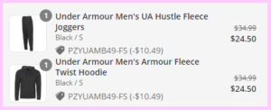 UA bundle Coupon