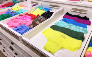 Victorias Secret Pink Panties In Store Display