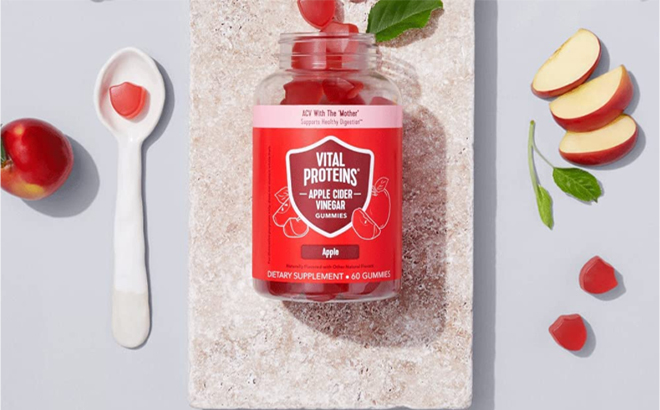 Vital Proteins Apple Cider Vinegar Gummy Vitamin 60 Count Vital Proteins Apple Cider Vinegar Gummy Vitamin 60 Count
