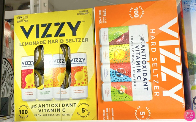Vizzy Hard Seltzer Two Varieties
