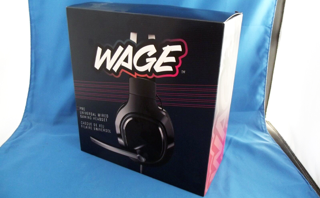 Wage Pro Gaming Headset Box