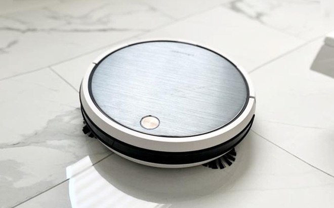 bObsweep Pro Robot Vacuum Cleaning the Floor