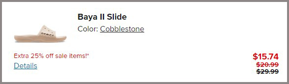 Crocs Baya II Slides Crocs Baya II Slides