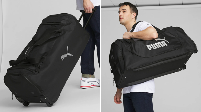Puma Rolling Duffel Bag $30.99 | Free Finder