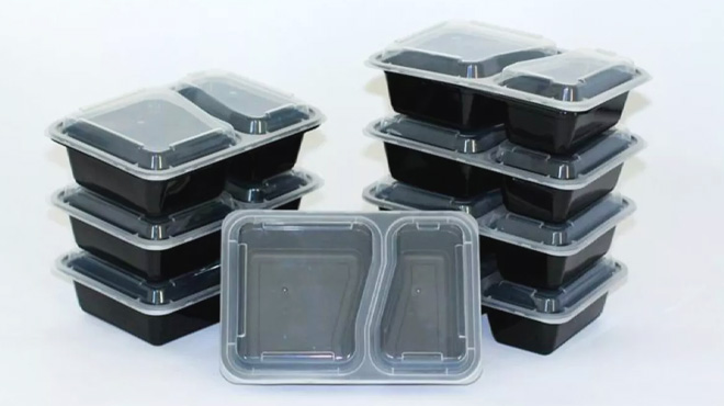 Art Cook Divided 24 Piece Food Storage Container Set