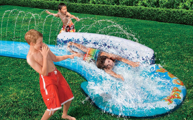 Banzai Curve Inflatable Water Slide