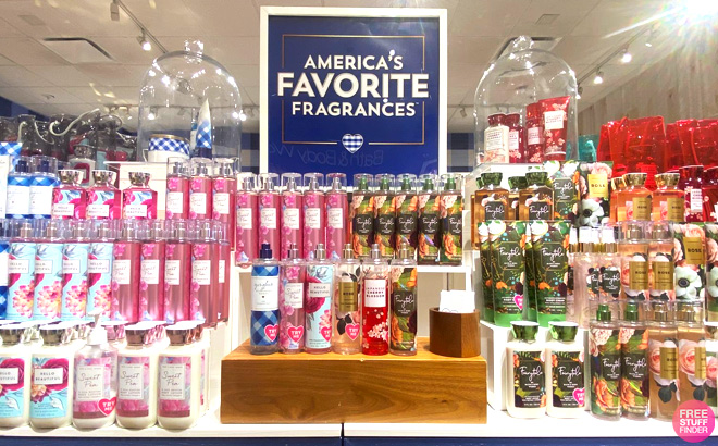 Bath Body Works Body Care Overview