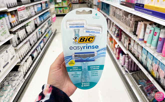 Bic EasyRinse Razor