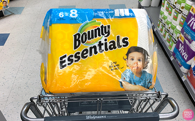 Bounty Essentials Paper Towels 6 Count in cart
