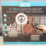 Bower 12 Inch Studio Light with 62 Inch Adjustable Tripod