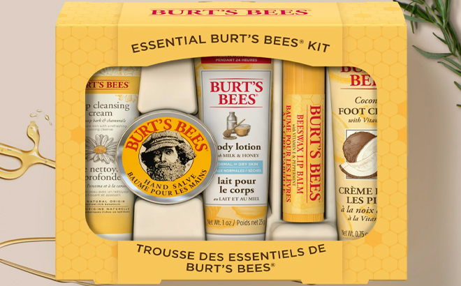 Burts Bees Mothers Day Body Care 5 Piece Set