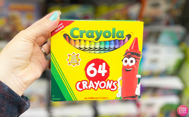 Crayola Crayons 64 Count Assorted Colors