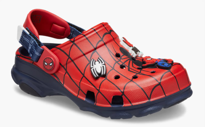 Crocs Spider Man Toddlers All Terrain Clogs Crocs Spider Man Toddlers All Terrain Clogs