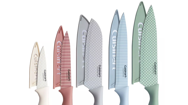 Cuisinart 10 Piece Farmhouse Printed Cutlery Set