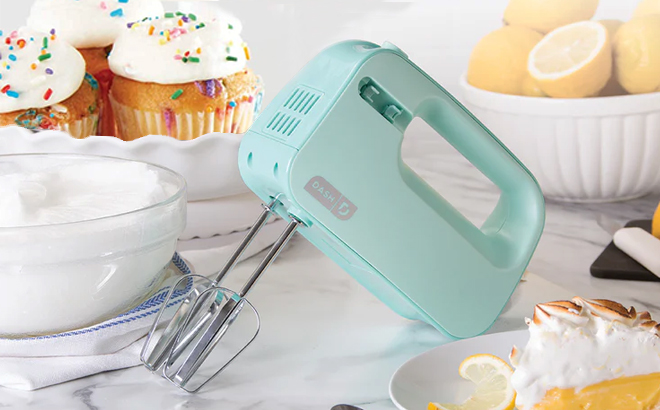 Dash 3 Speed Hand Mixer in Blue Color