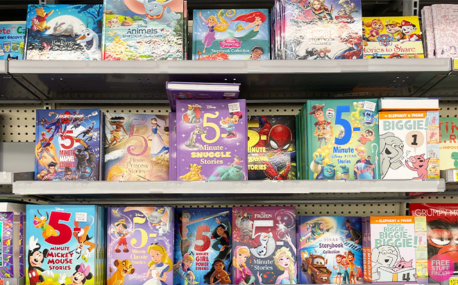Disney Books on Store Shelves