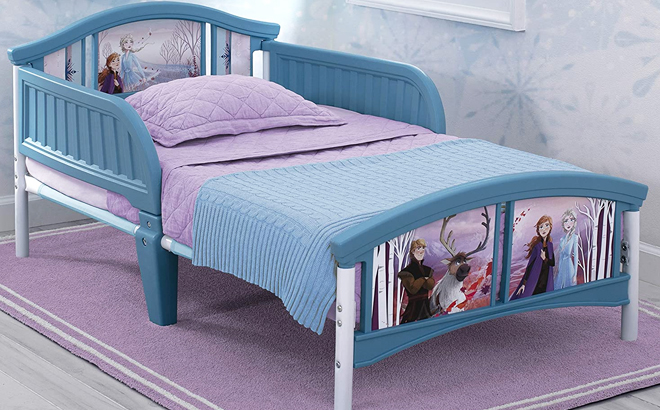 Disney Frozen Toddler Bed with Mattress