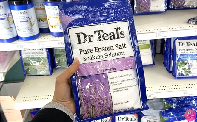 Dr Telas Epsom Salt 3lb Bags