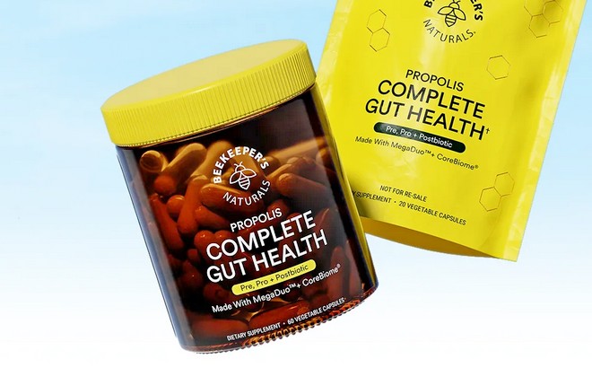 FREE Beekeepers Naturals Complete Gut Health Sample