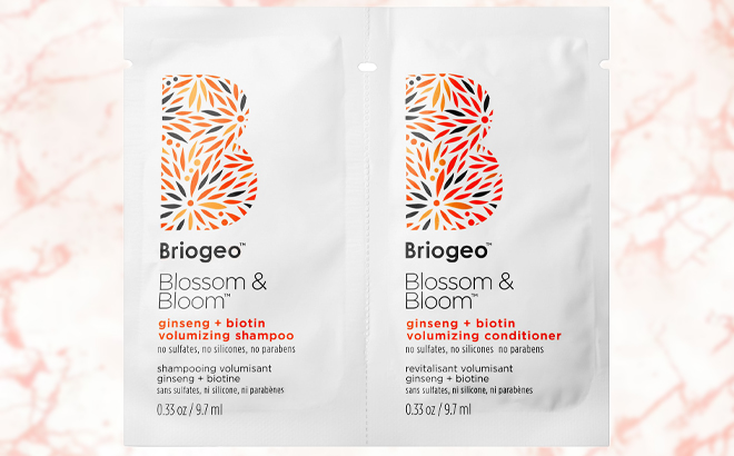 Free Briogeo Blossom Bloom Shampoo and Conditioner Samples