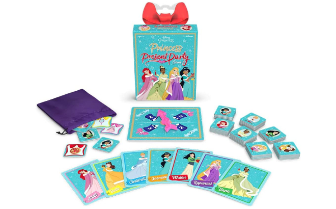 Funko Pop Disney Princess Holiday Present Party Card Game