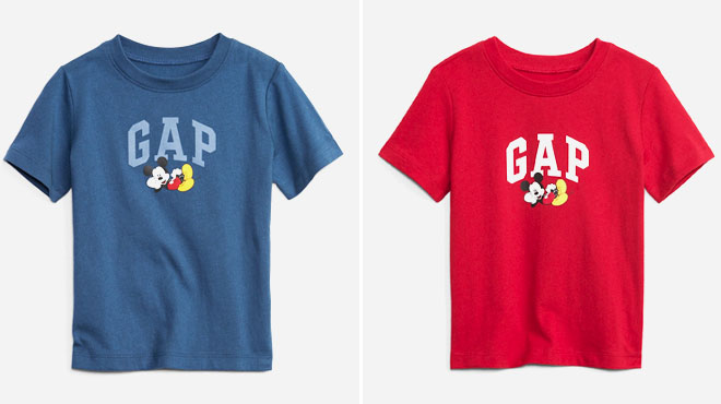 GAP Disney Mickey Mouse Logo T Shirt
