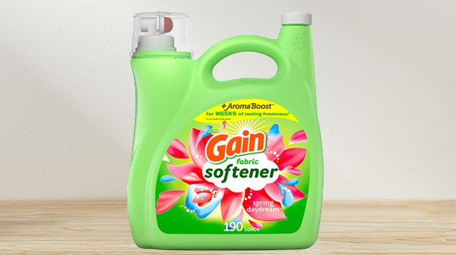 Gain Laundry Liquid Fabric Softener Spring Daydream 190 Loads