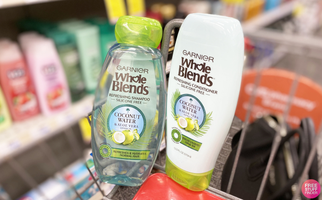 Garnier Whole Blends Shampoo and Conditioner in Cart