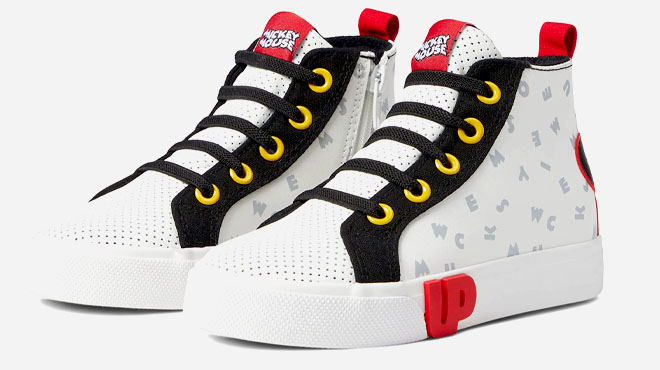Ground Up Mickey Mouse Patch High Top