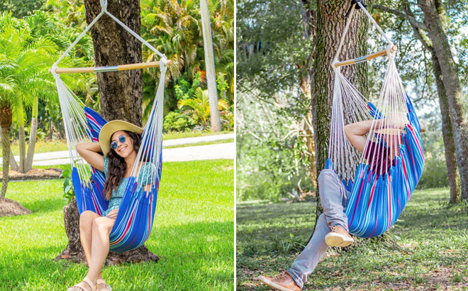 Paradise by Bliss 40" Wide Hammock Chair with Hardware