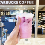 Hand Holding a Starbucks Iced Pink Drink