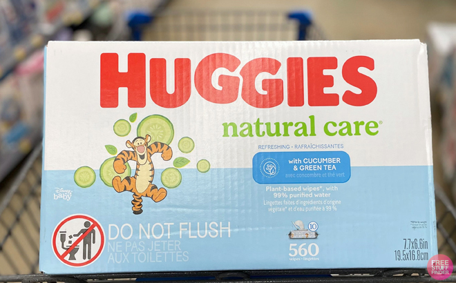 Huggies Natural Care Refreshing Baby Diaper Wipes 560 Count