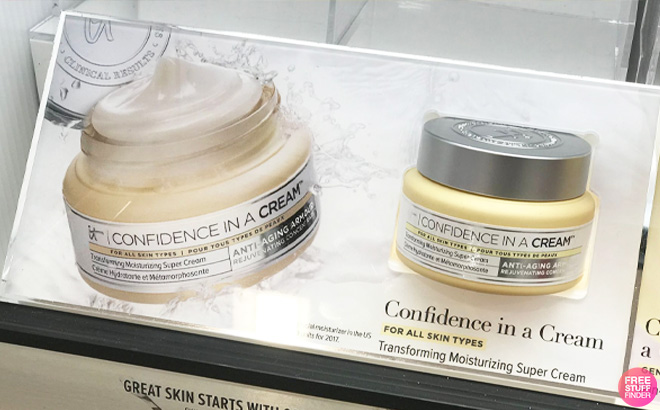 IT Cosmetics Confidence In A Cream Anti Aging Hydrating Moisturizer in Store