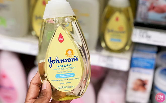 Johnsons Head To Toe Baby Wash Shampoo